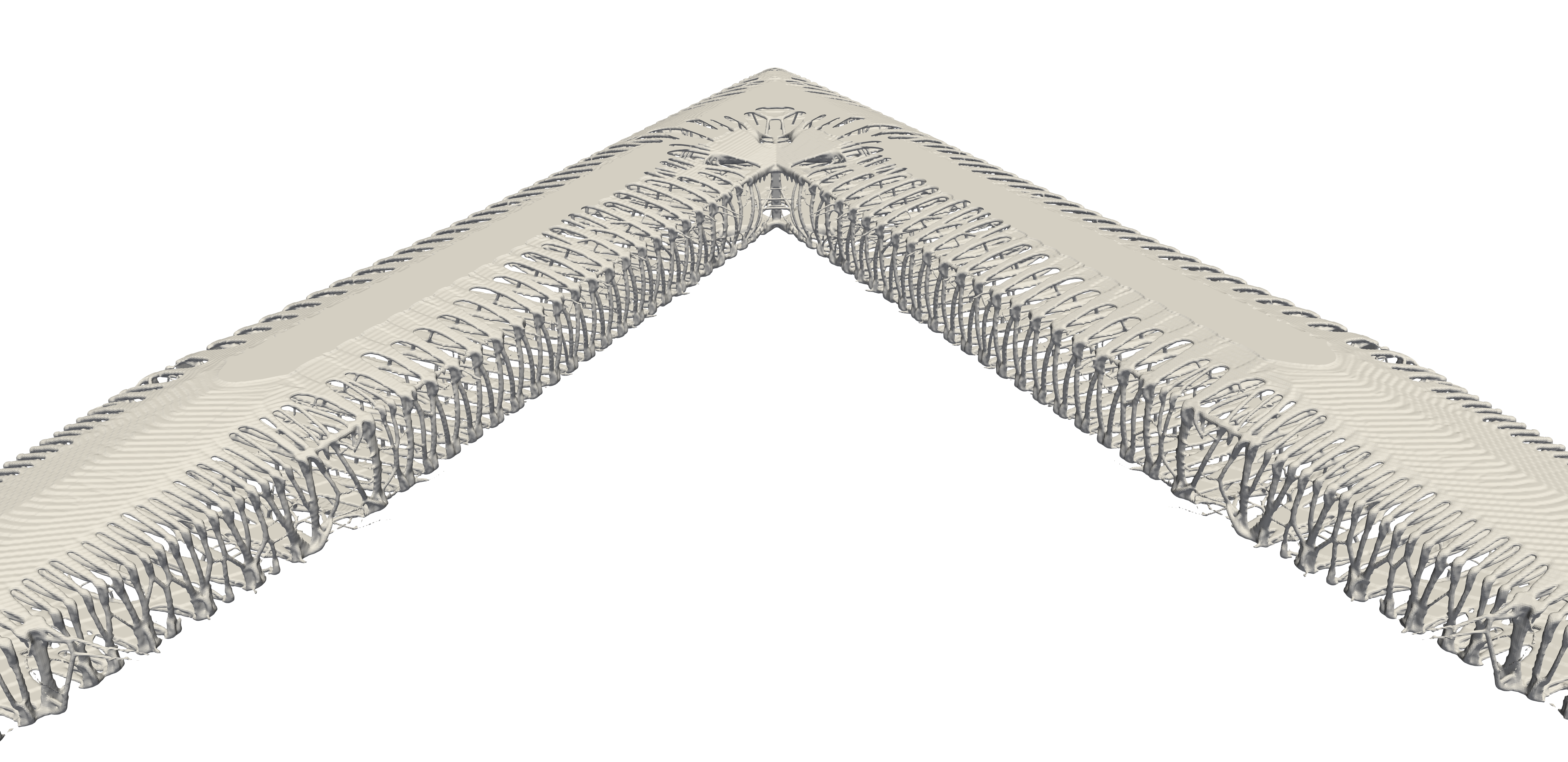 Topology optimization
            of the Flying-V airplane